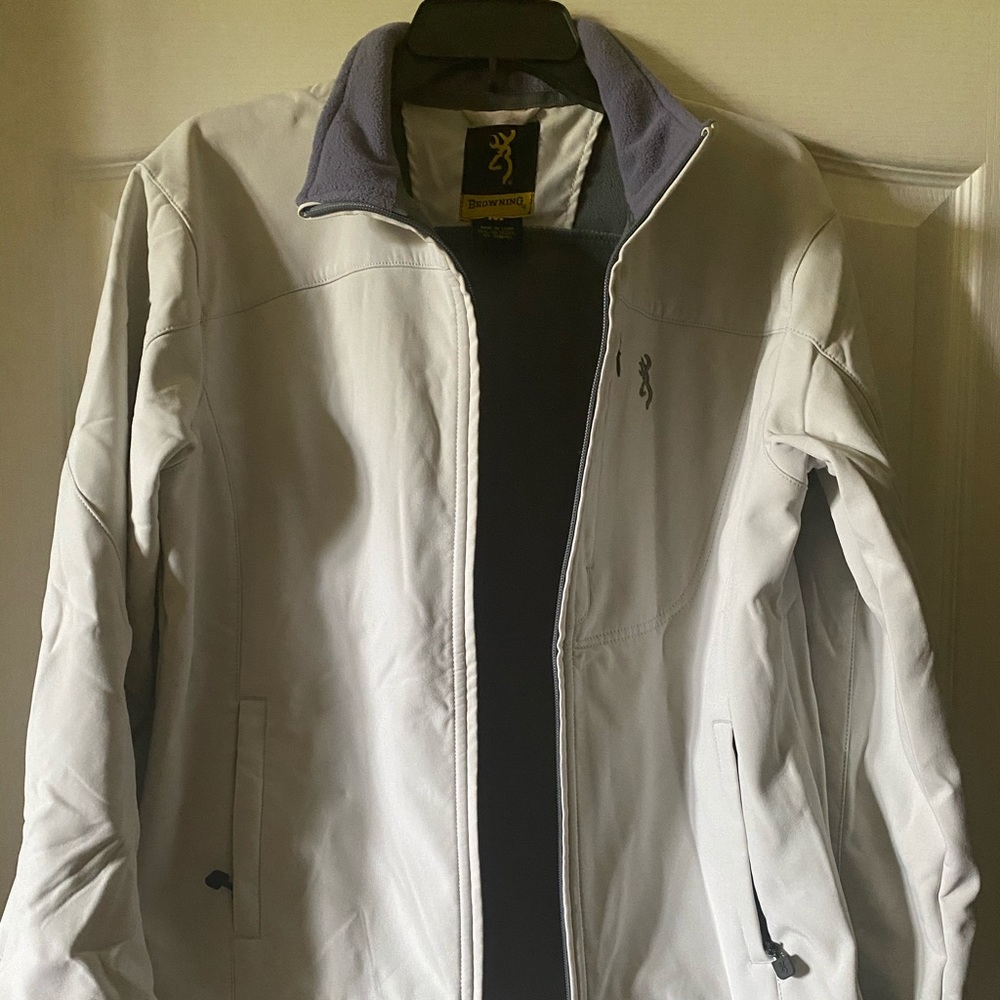 Women’s Cream Colored Browning Jacket Size Medium